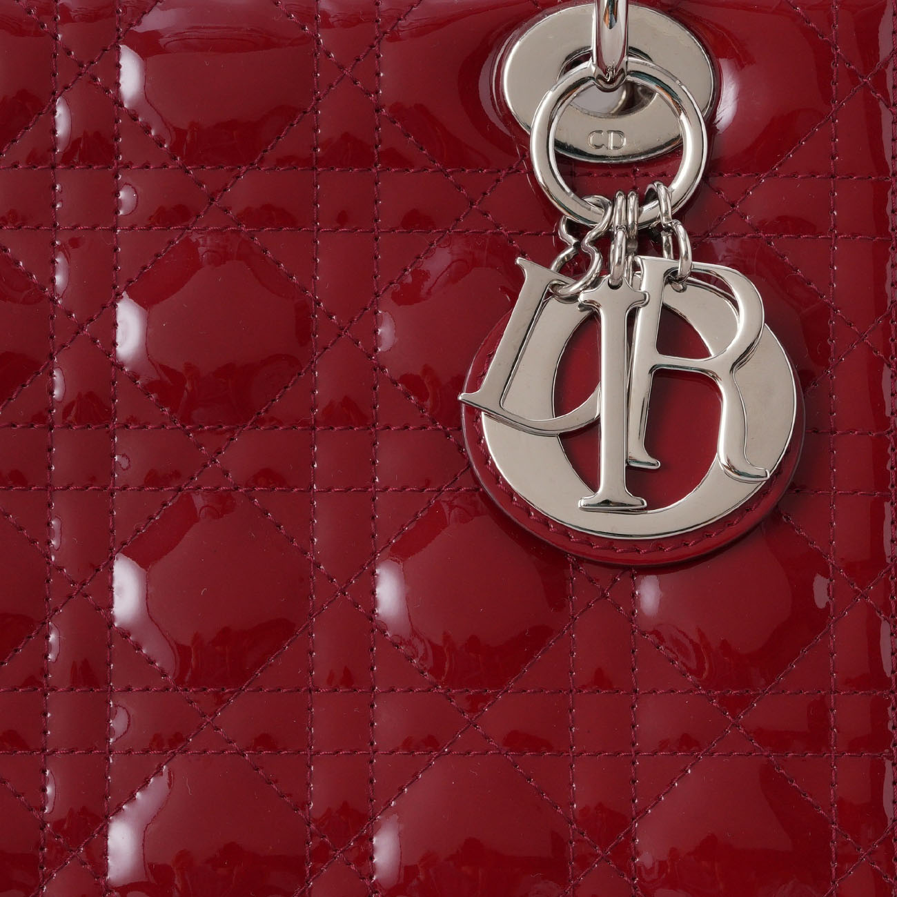 CHRISTIAN DIOR(USED)크리스찬디올 페이던트 레이디디올 미듐